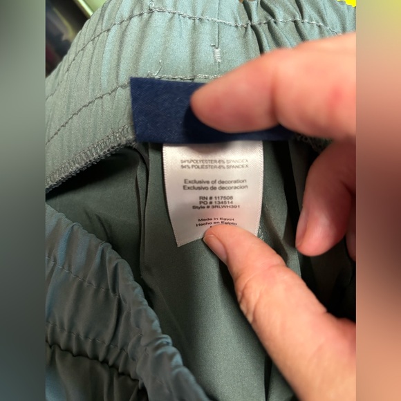 Reebok shorts - large - sage green in color - Picture 3 of 4